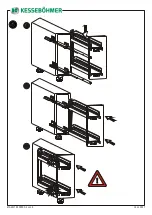 Preview for 4 page of Kesseböhmer Pull-out frame 45 Mounting Instructions