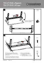 Preview for 6 page of Kesseböhmer TM Q71/500 Assembly Instructions Manual