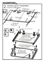 Preview for 2 page of Kesseböhmer TopFlex 005121 Series Assembly Instructions