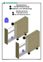 Preview for 1 page of Kesseböhmer Towelholder pull-out Mounting Instructions