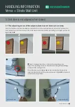 Preview for 3 page of Kesseböhmer Verso Wall Unit Handling Information