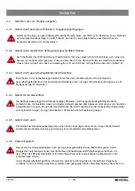 Предварительный просмотр 11 страницы Kessel 010-694 Instructions For Installation, Operation And Maintenance