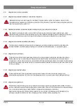 Предварительный просмотр 231 страницы Kessel 010-694 Instructions For Installation, Operation And Maintenance