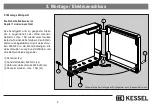 Предварительный просмотр 5 страницы Kessel 20220 Installation, Operation And Maintenance Instructions