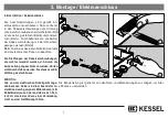 Предварительный просмотр 7 страницы Kessel 20220 Installation, Operation And Maintenance Instructions