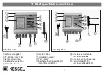 Предварительный просмотр 8 страницы Kessel 20220 Installation, Operation And Maintenance Instructions