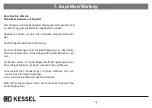 Предварительный просмотр 16 страницы Kessel 20220 Installation, Operation And Maintenance Instructions