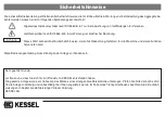 Preview for 2 page of Kessel 28 683 Installation, Operation And Maintenance Instructions