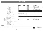 Предварительный просмотр 11 страницы Kessel 28 683 Installation, Operation And Maintenance Instructions