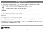 Предварительный просмотр 14 страницы Kessel 28 683 Installation, Operation And Maintenance Instructions