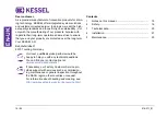 Предварительный просмотр 14 страницы Kessel 28740 Manual