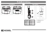 Предварительный просмотр 2 страницы Kessel 67940 Instructions For Installation, Operation And Maintenance