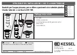 Предварительный просмотр 19 страницы Kessel 67940 Instructions For Installation, Operation And Maintenance