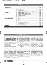 Preview for 14 page of Kessel 83071 Instructions For Assembly, Operation And Maintenance