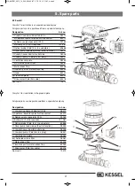 Предварительный просмотр 21 страницы Kessel 83071 Instructions For Assembly, Operation And Maintenance