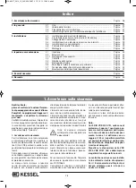 Preview for 26 page of Kessel 83071 Instructions For Assembly, Operation And Maintenance