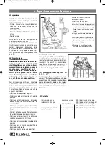 Preview for 30 page of Kessel 83071 Instructions For Assembly, Operation And Maintenance