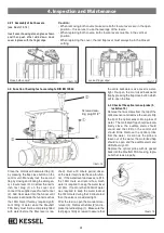 Предварительный просмотр 24 страницы Kessel 83100.10 S/X Installation And Operating Manual