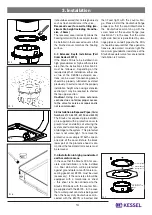 Preview for 14 page of Kessel 84000S Installation And Operating Manual