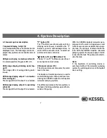 Preview for 7 page of Kessel 85 030 Installation, Operation And Maintenance Instructions