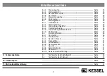 Preview for 3 page of Kessel 917821 Installation, Operation And Maintenance Instructions