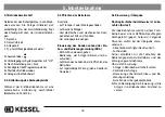 Предварительный просмотр 18 страницы Kessel 917821 Installation, Operation And Maintenance Instructions