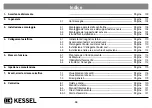 Предварительный просмотр 98 страницы Kessel 917821 Installation, Operation And Maintenance Instructions