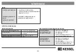 Предварительный просмотр 125 страницы Kessel 917821 Installation, Operation And Maintenance Instructions