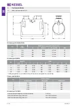 Preview for 8 page of Kessel 93007/120D Installation And Operating Instructions Manual