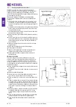 Preview for 48 page of Kessel 93007/120D Installation And Operating Instructions Manual