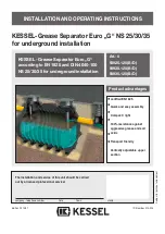 Preview for 23 page of Kessel 93925.120 Installation And Operating Instructions Manual