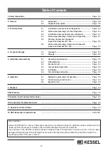 Preview for 27 page of Kessel 99403.10B Installation And Operating Instructions Manual