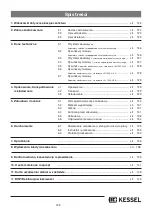 Preview for 123 page of Kessel 99403.10B Installation And Operating Instructions Manual