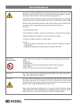 Preview for 2 page of Kessel 99601.002B Instructions For Installation, Operation And Maintenance