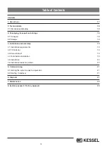 Preview for 15 page of Kessel 99601.002B Instructions For Installation, Operation And Maintenance