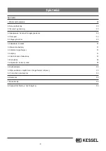 Preview for 27 page of Kessel 99601.002B Instructions For Installation, Operation And Maintenance