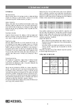 Предварительный просмотр 32 страницы Kessel 99601.002B Instructions For Installation, Operation And Maintenance