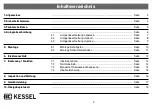 Предварительный просмотр 2 страницы Kessel Aqatronic S 85 025 Installation, Operation And Maintenance Instructions