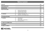 Предварительный просмотр 22 страницы Kessel Aqatronic S 85 025 Installation, Operation And Maintenance Instructions