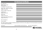 Preview for 39 page of Kessel Aqatronic S 85 025 Installation, Operation And Maintenance Instructions