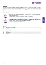 Preview for 79 page of Kessel Aqualift Comfort 230V Duo Operating Manual