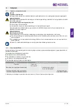 Preview for 81 page of Kessel Aqualift Comfort 230V Duo Operating Manual