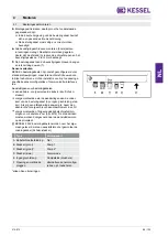 Preview for 85 page of Kessel Aqualift Comfort 230V Duo Operating Manual