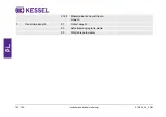 Preview for 122 page of Kessel Aqualift Comfort 400V Duo Installation And Operating Instructions Manual