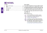 Preview for 22 page of Kessel Aqualift Duo Installation And Operating Instructions Manual