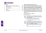 Предварительный просмотр 102 страницы Kessel Aqualift Duo Installation And Operating Instructions Manual