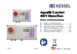 Kessel Aqualift F Comfort 400V Series Installation And Operating Manual preview