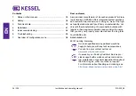 Предварительный просмотр 34 страницы Kessel Aqualift F Comfort 400V Series Installation And Operating Manual