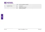 Preview for 134 page of Kessel Aqualift F Comfort 400V Series Installation And Operating Manual