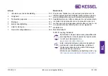 Preview for 135 page of Kessel Aqualift F Comfort 400V Series Installation And Operating Manual